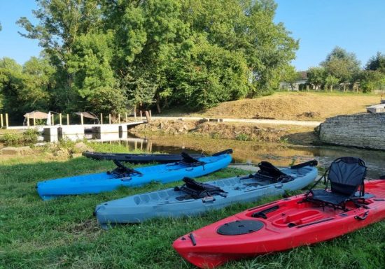 Location de kayaks au moulin de Vilaine