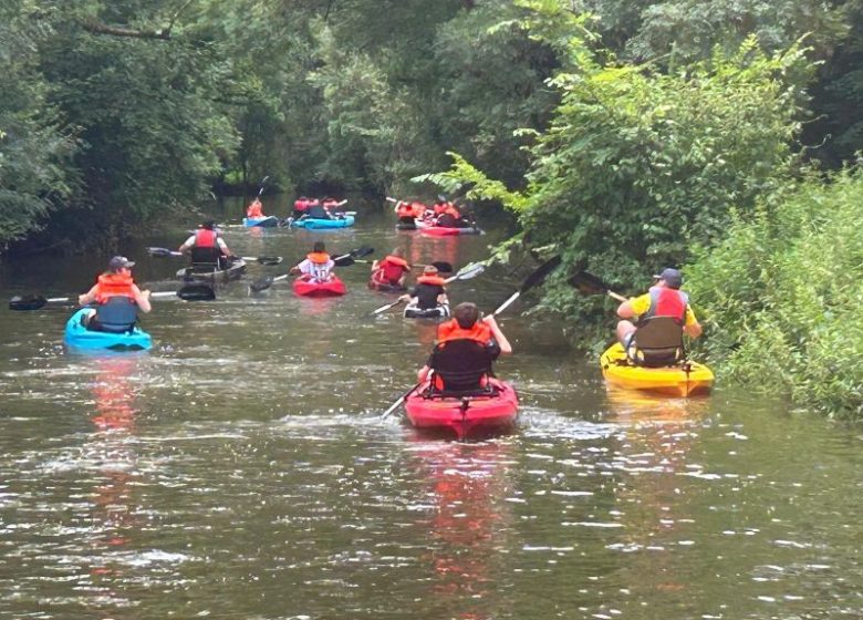Location de kayaks au moulin de Vilaine
