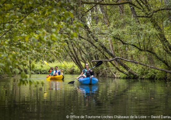 Promenade en canoë et paddle