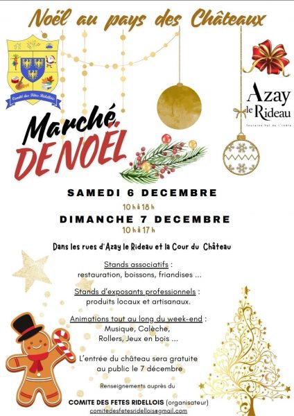 Marché de Noël d’Azay-le-Rideau