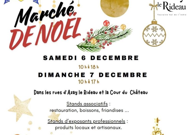 Marché de Noël d’Azay-le-Rideau