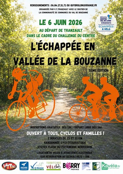 L’Échappée en Vallée de la Bouzanne