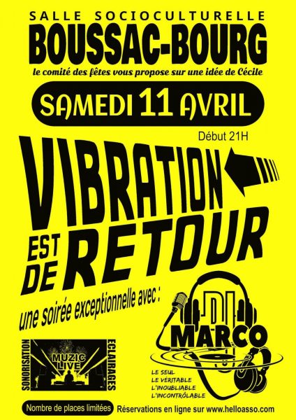 Vibration est de retour