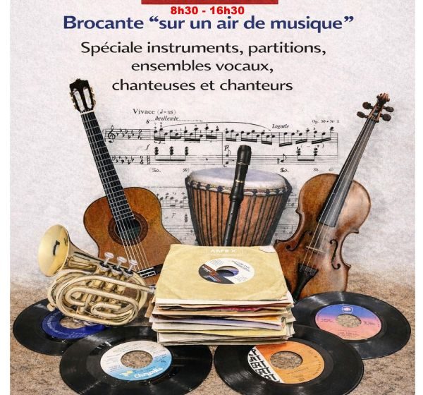 Brocante « sur un air de musique »