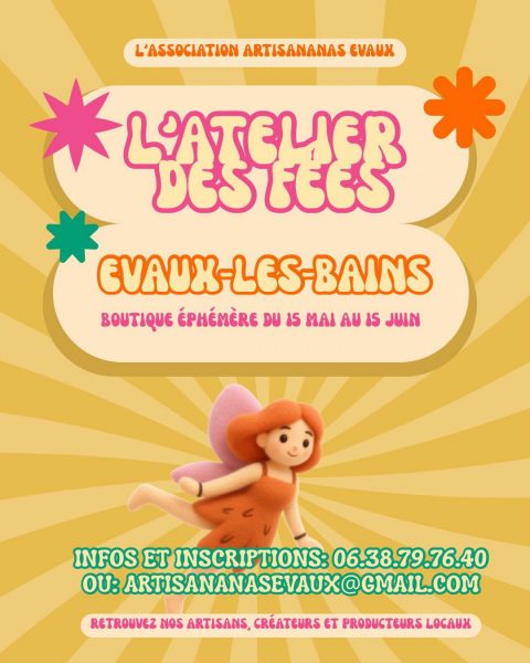 Boutique éphémère – L&rsquo;Atelier des Fées