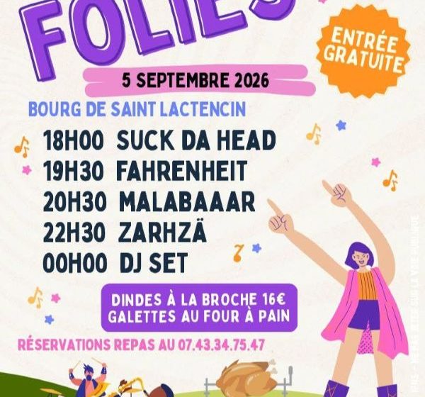 Le festival Saint-Lac&rsquo; en folie