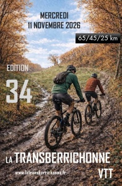 34ème édition de la randonnée Transberrichonne VTT