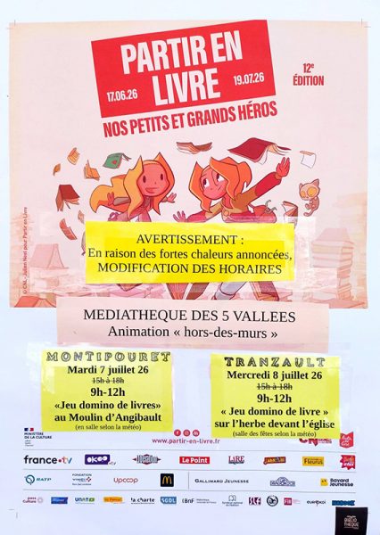 Partir en livre