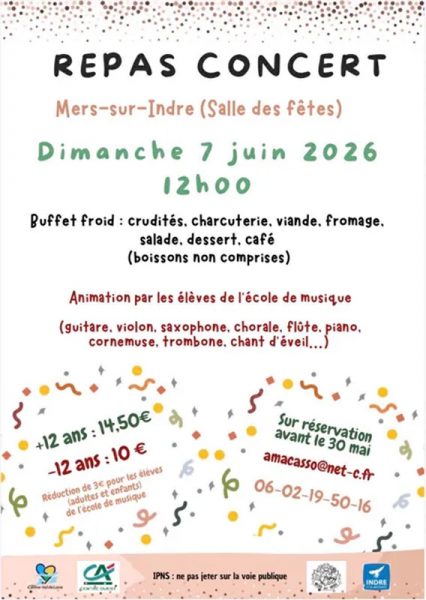 Repas concert