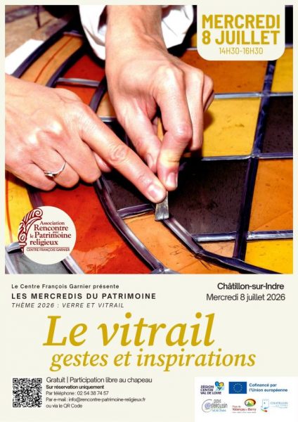 Les mercredis du patrimoine : « Le vitrail : gestes et inspirations »
