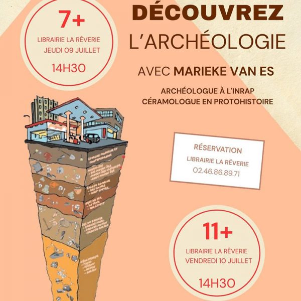 Découvrez l&rsquo;archéologie avec Marieke Van Es