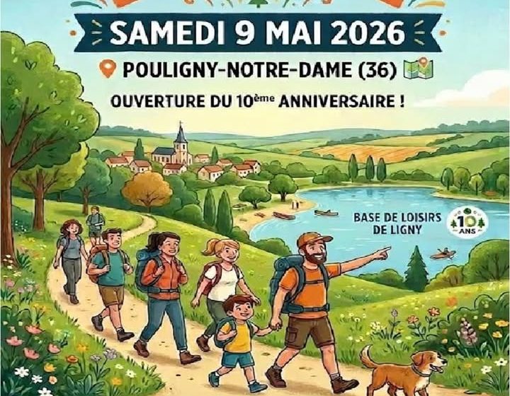 Randonnée pédestre les 10 ans de la base de loisirs