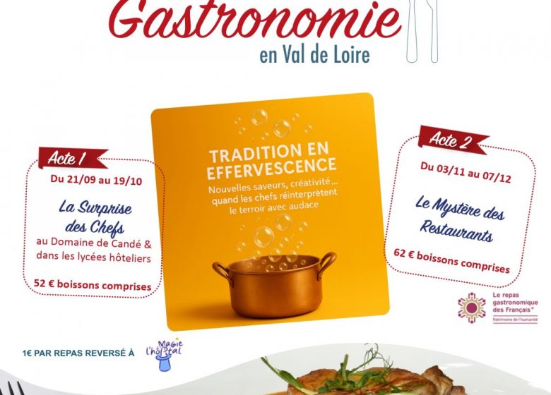 Les Automnales de la Gastronomie en Val de Loire  : tradition en effervescence