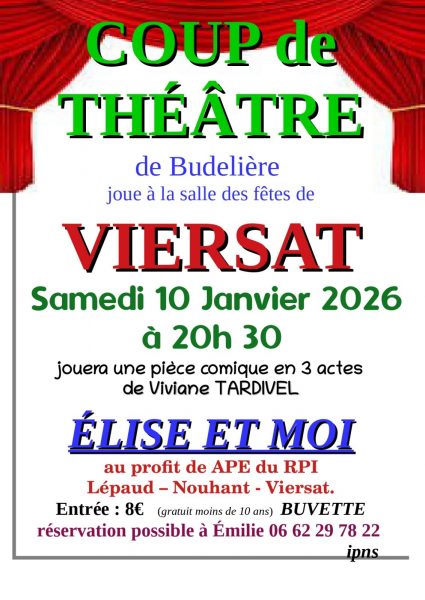 Coup de théâtre : Elise et Moi