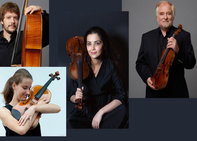 Quatuor à cordes de musiciens de l’Orchestre de Paris au Château d&rsquo;Artigny