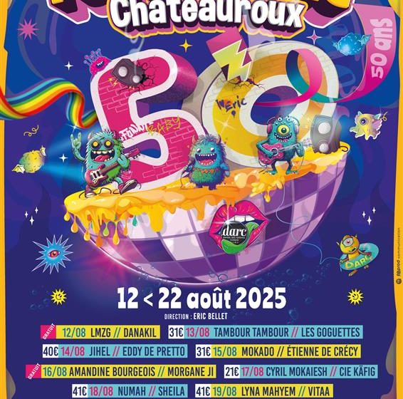 50ème Stage – Festival International de Châteauroux – DARC
