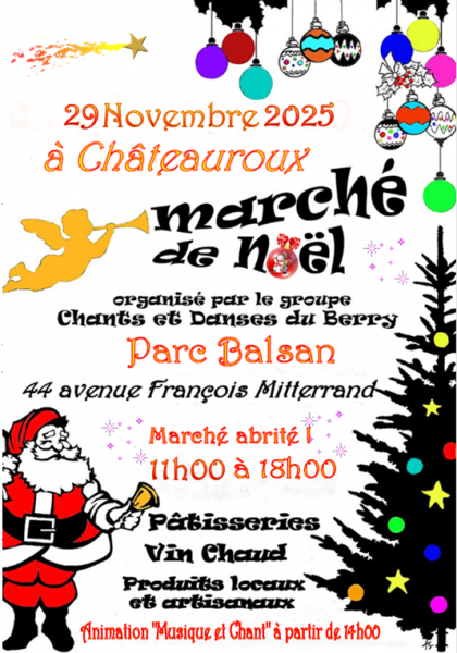 Marché de Noël de Chants et Danses du Berry