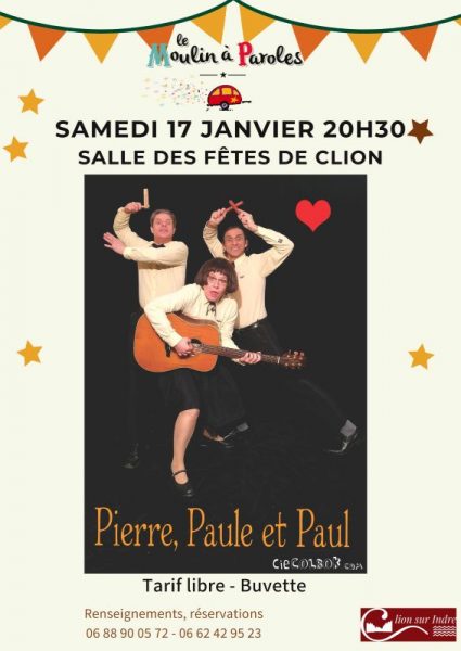 Spectacle : Pierre, Paule et Paul