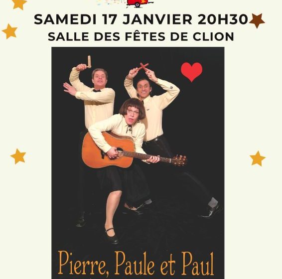 Spectacle : Pierre, Paule et Paul