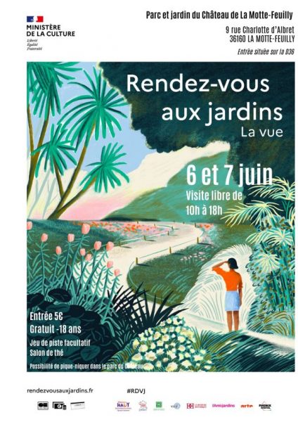 Rendez-vous aux jardins au château de la Motte-Feuilly