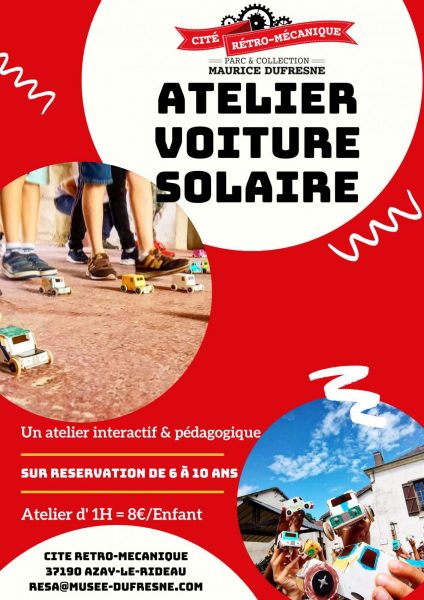 Atelier Enfant « Création Voiture Solaire »