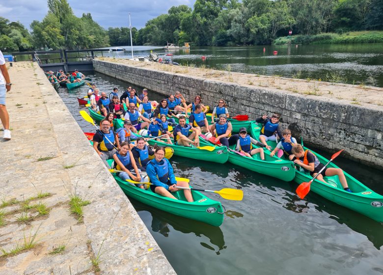 BASE Aventure Canoë sur le Cher