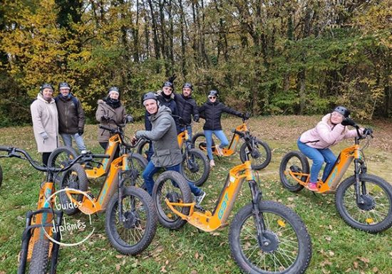 Ligaya Aventures, balades en trottinettes électriques tout-terrain
