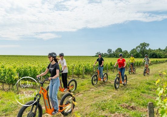 Ligaya Aventures, balades en trottinettes électriques tout-terrain