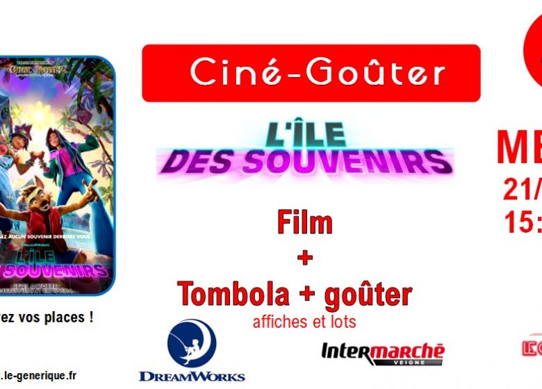 Ciné Goûter L&rsquo;île des souvenirs