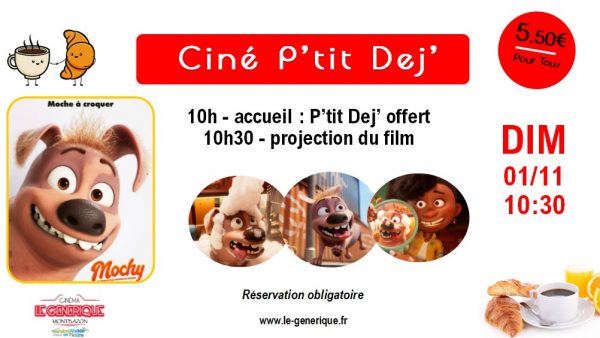 Ciné P&rsquo;tit Dej&rsquo; avec Mochy
