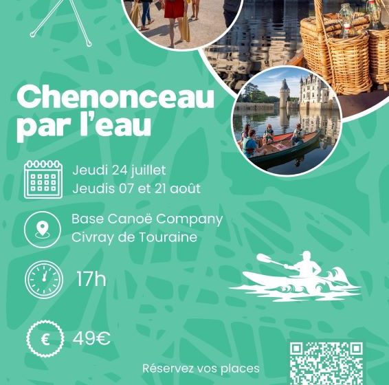 Chenonceau par l’eau