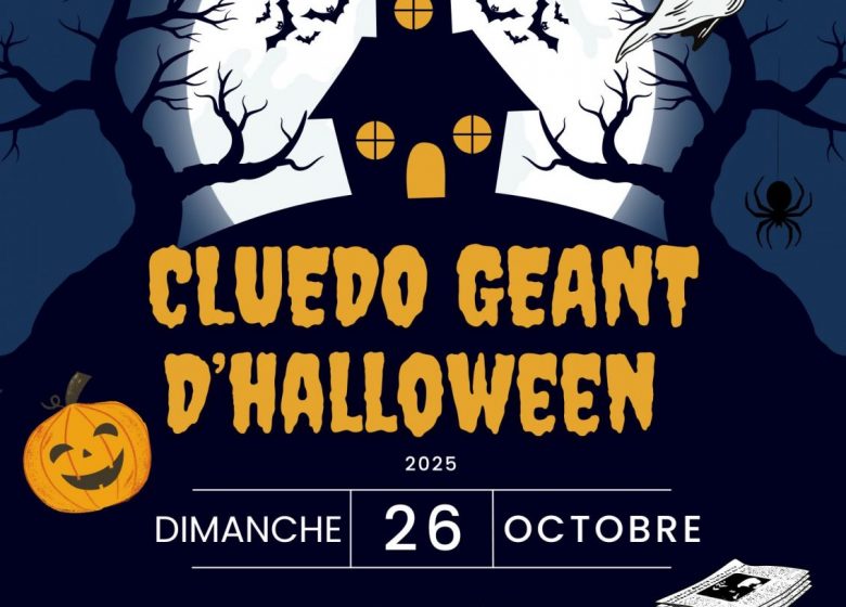 Cluedo Géant Spécial HALLOWEEN ??