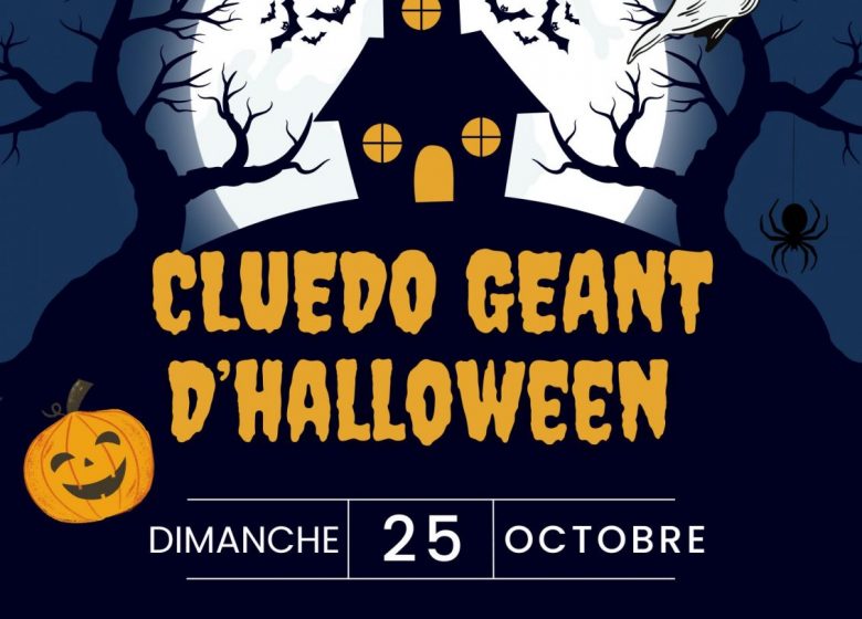 Cluedo Géant Spécial HALLOWEEN
