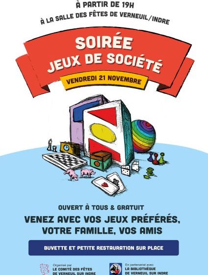 Soirée jeux de société