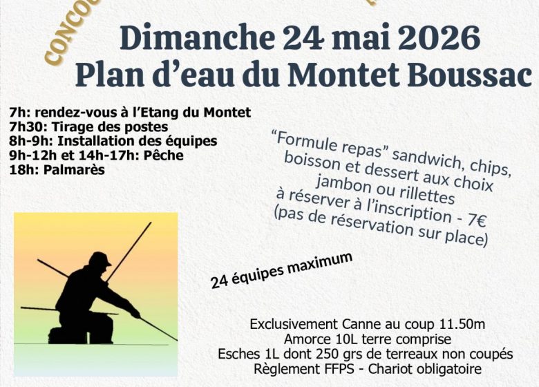 Concours de pêche en américaine