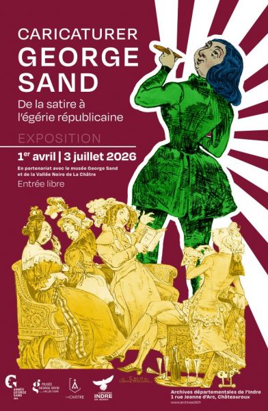 Exposition « Caricaturer George Sand, de la satire à l&rsquo;égérie républicaine »
