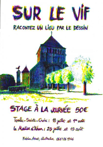 Stage de dessin sur le vif – Urban sketching