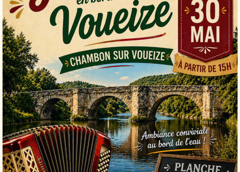 Soirée Guinguette en bordure de la Voueize
