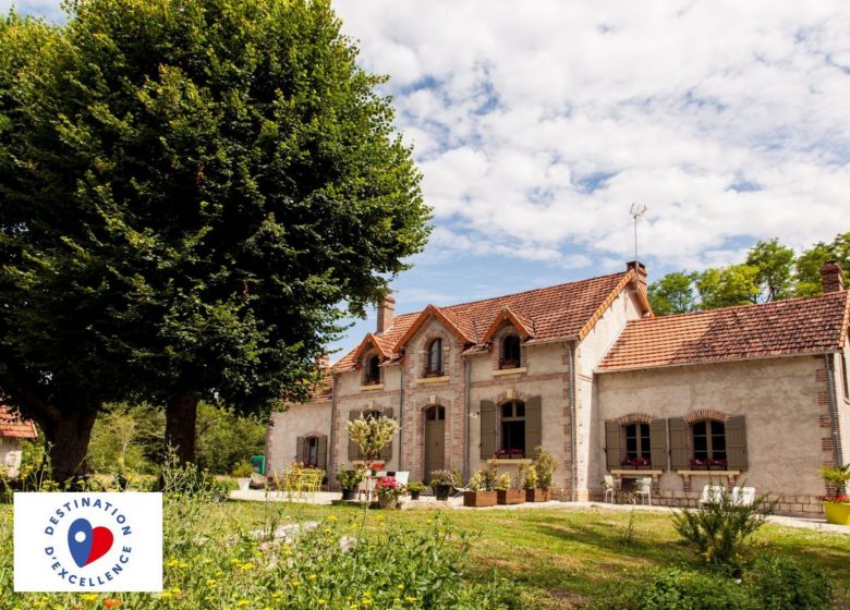 Gîte Salamandre sur le Domaine du Coudreau