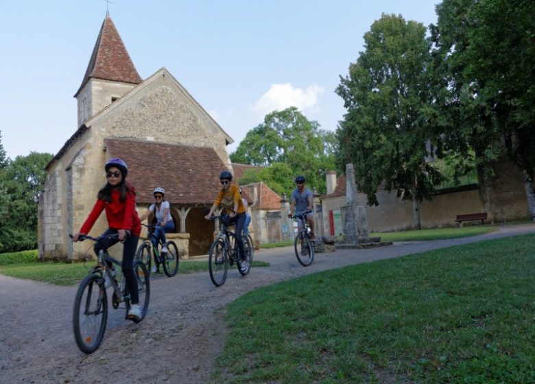 Circuit cyclo n°1:  Nohant et la campagne Berrichonne