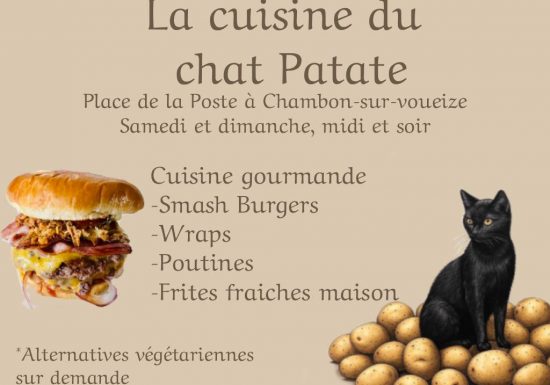 La cuisine du chat patate