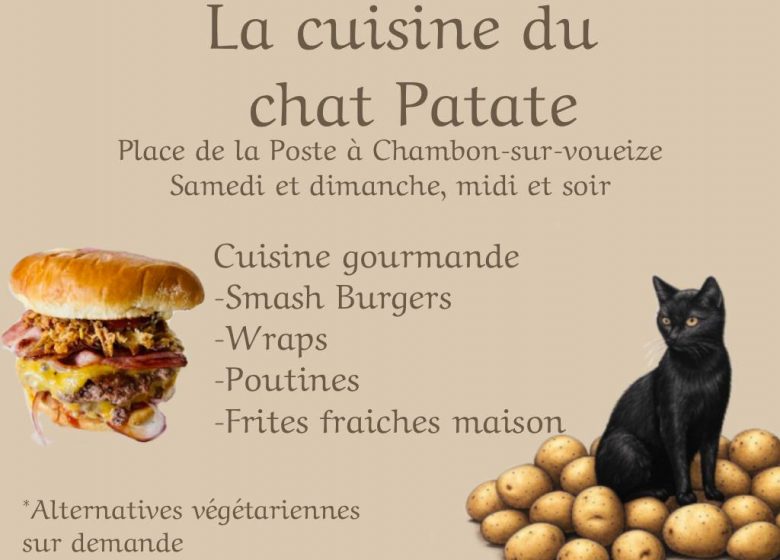 La cuisine du chat patate