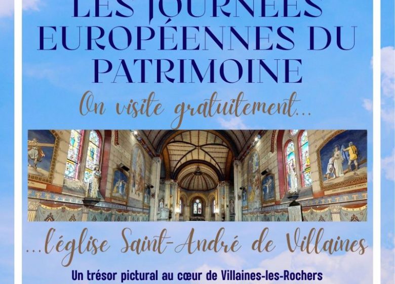Journées Européennes du Patrimoine à l&rsquo;église Saint-André