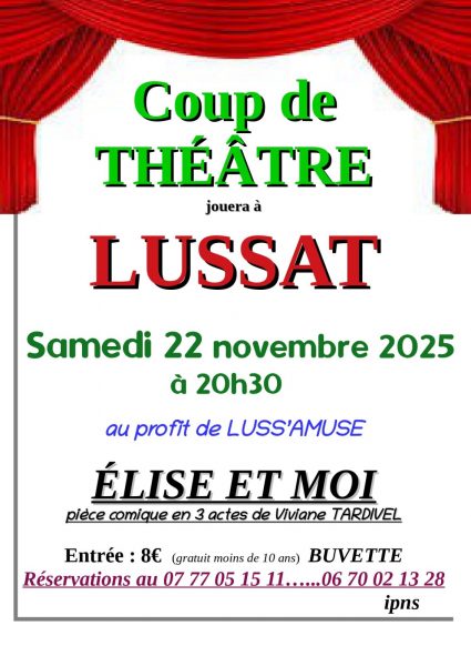 Coup de théâtre : Elise et Moi