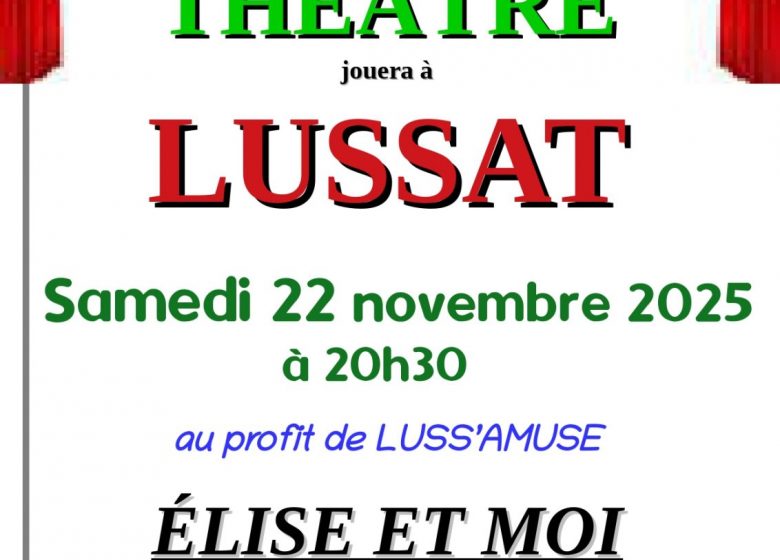 Coup de théâtre : Elise et Moi