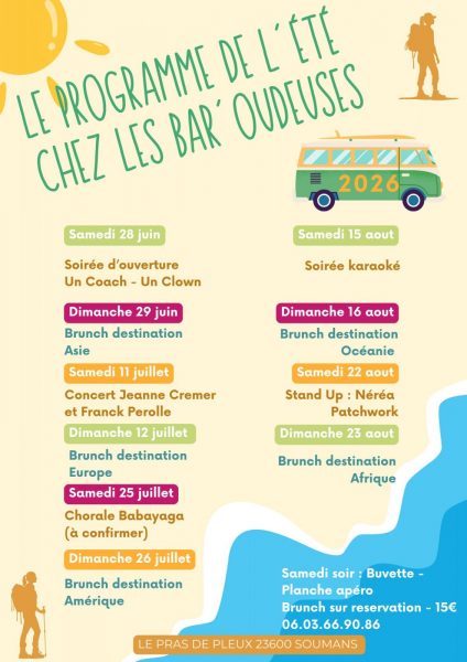 L&rsquo;été chez les Bar&rsquo;Oudeuses
