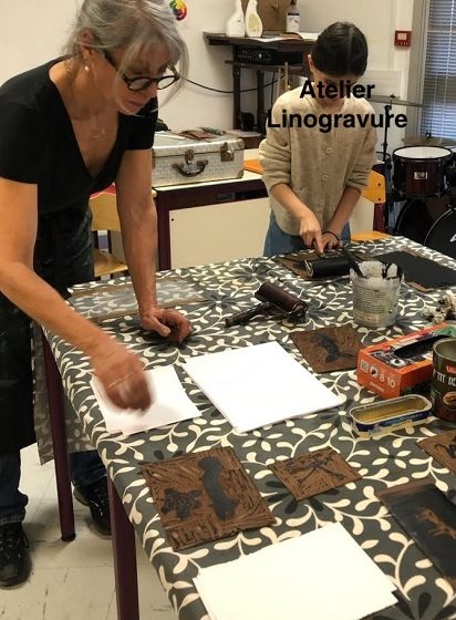 Atelier de linogravure : créez votre ex-libris