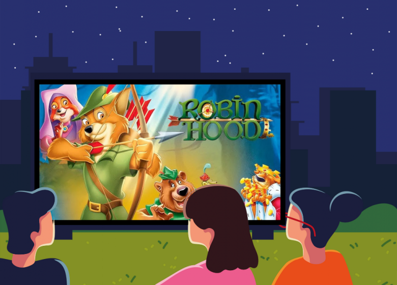 Cinéma en plein air au Château: Robin des Bois