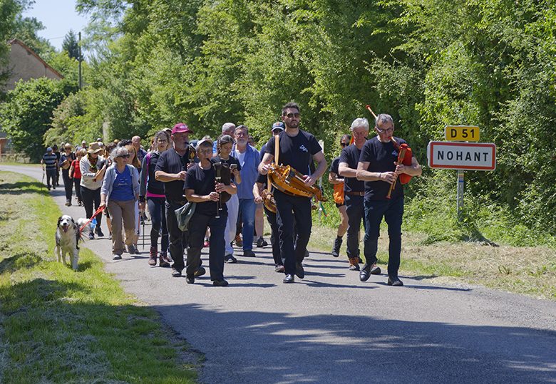 La marche des domaines de George Sand