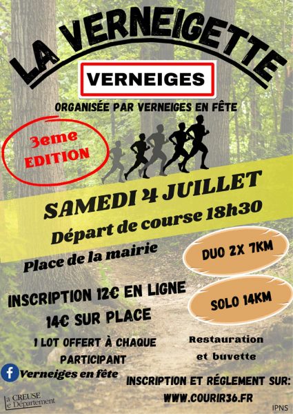 Course à pied « La Verneigette « 